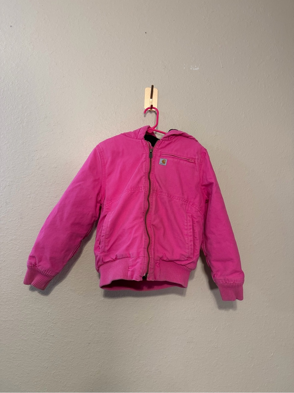 Carhartt pink girl jacket Size 7/8